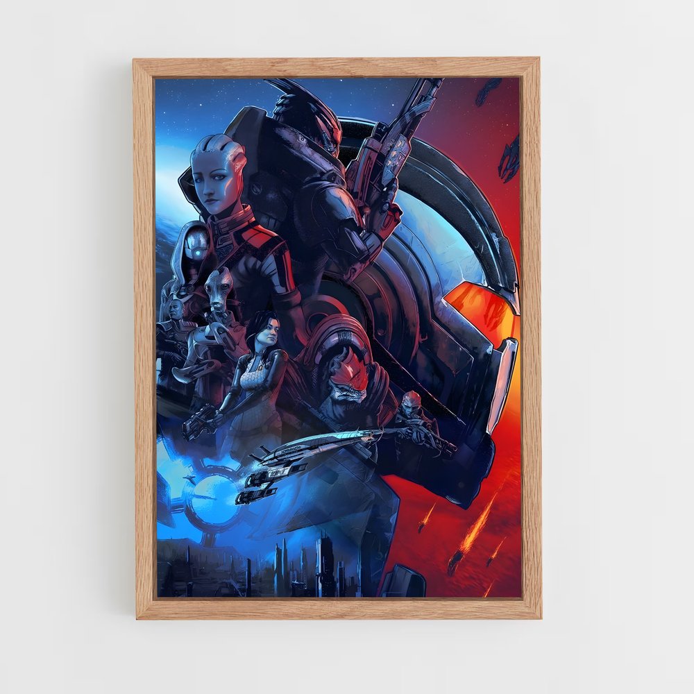 Poster Star Wars: A New Dawn – affiche Mass effect (vue 4)